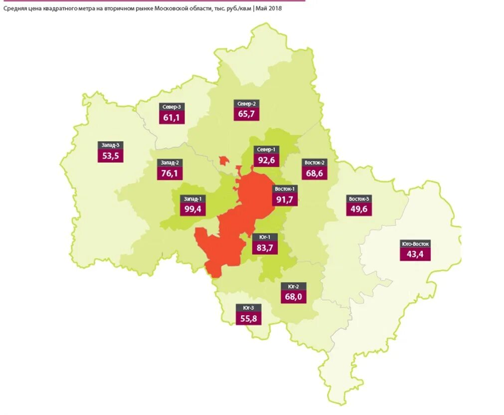 1 кв в московской области