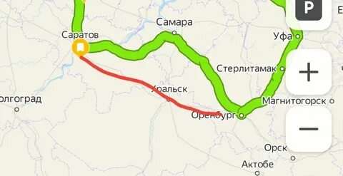 Сколько от самары до орска
