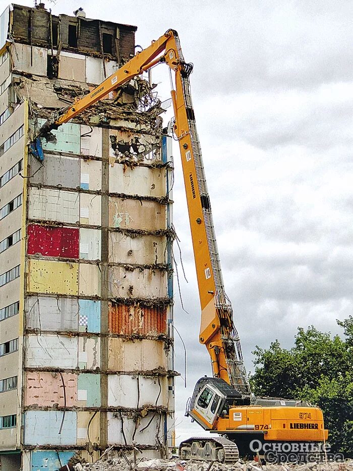 Liebherr 974 Demolition. Либхер для сноса зданий. Машина для разрушения зданий. Кран для разрушения зданий. Машина которая разрушает дома