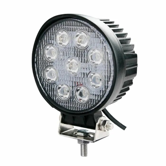 Фара рабочего света led. Фара led flood light 27w 12/24 в. фара рабочего света led1f.47400,. светодиодные фонари рабочего света. круглая рабочего света грузовик.