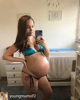 Huge Pregnant Belly Video.