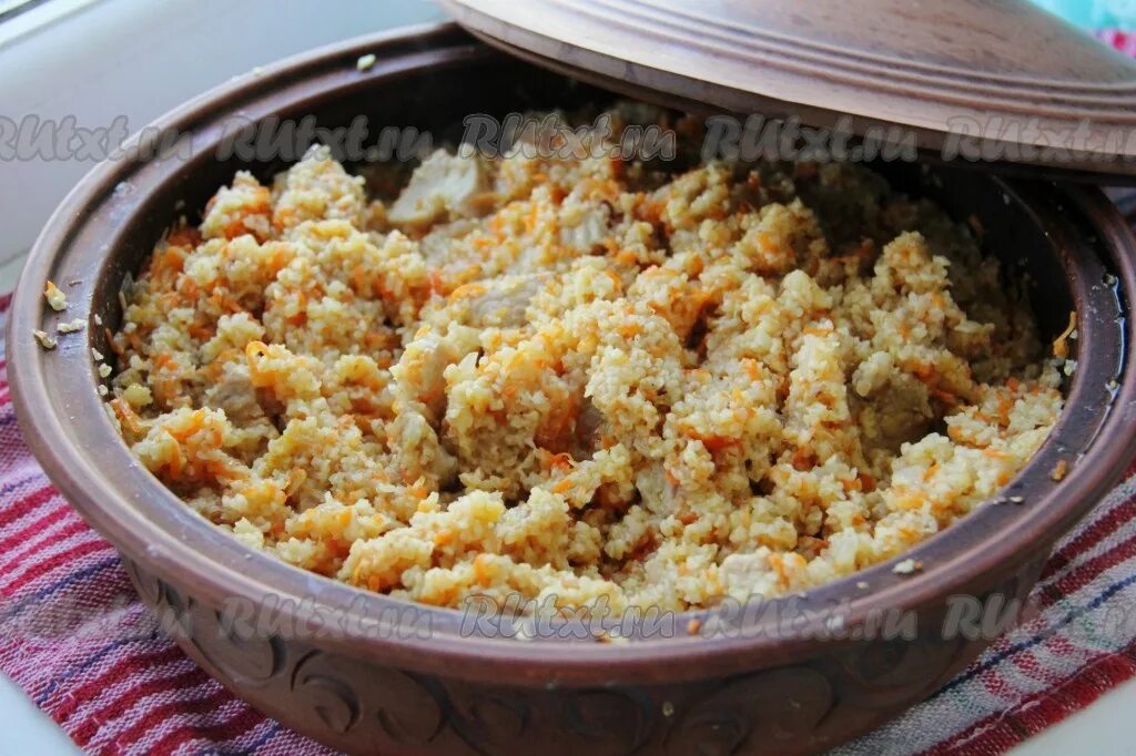 Вкусное блюдо из крупы