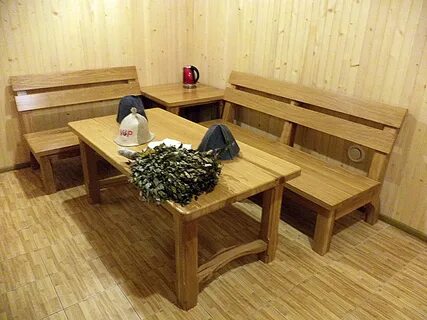Мебель в бани для отдыха