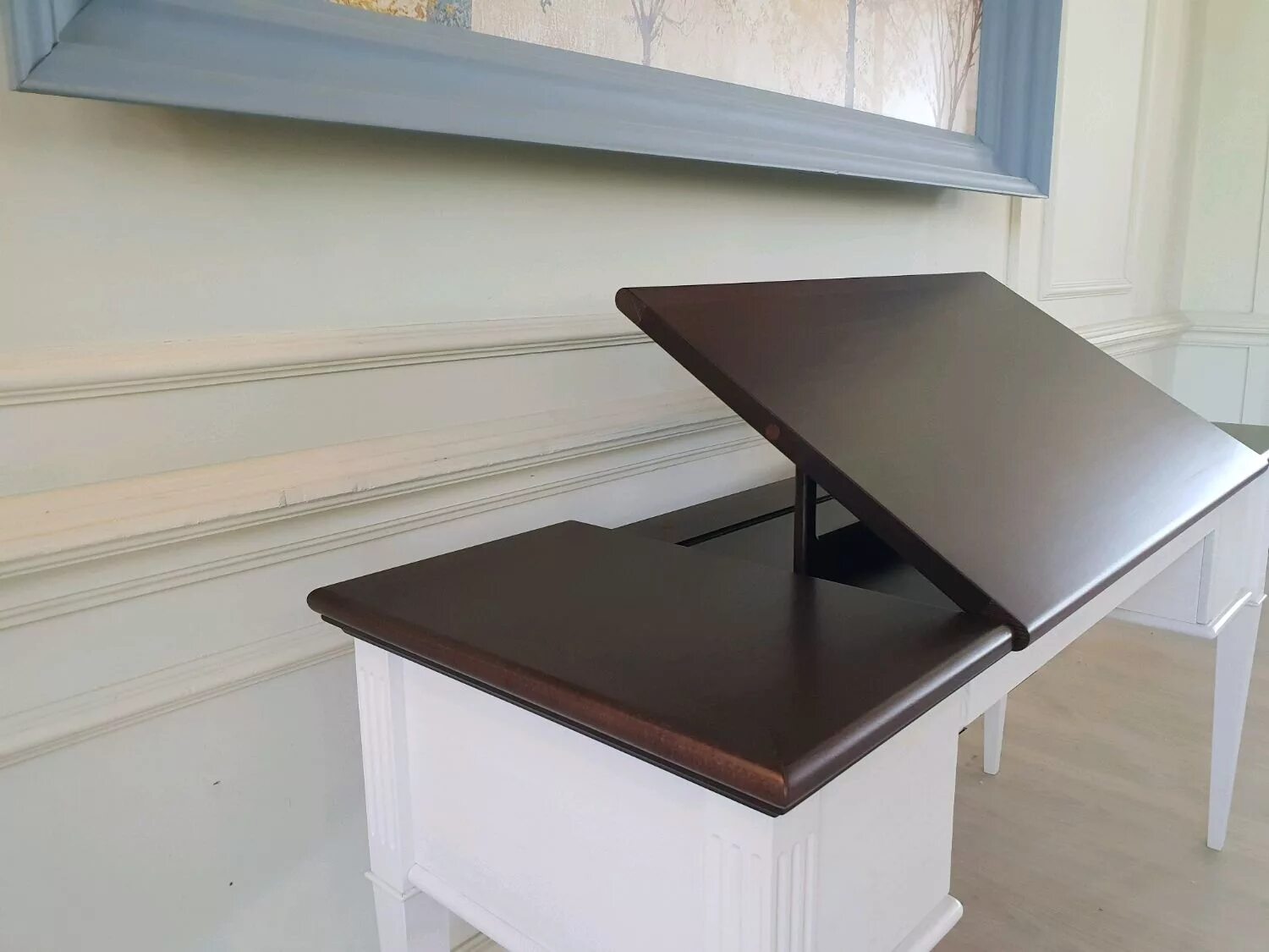 Unico Metall откидной стол. Стол с откидной столешницей икеа. Столешница для письменного стола. Письменный стол с выдвижной столешницей.