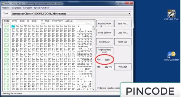 Подбор пин кода. Bosch me7.4.5 Pin из EEPROM. ECU VAG. Код иммобилайзера. Калькулятор Pin кода для Hyundai по Дампу.
