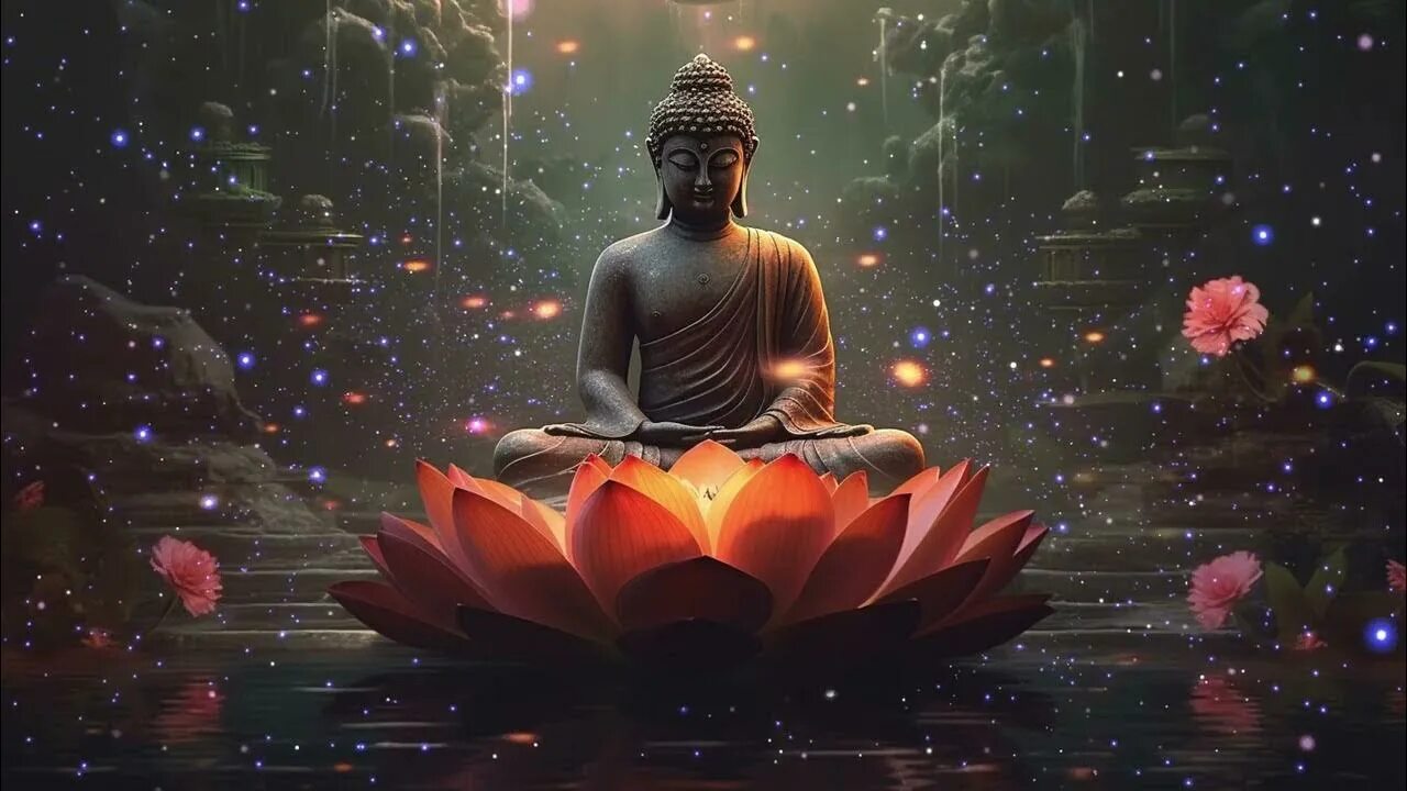 Будда медитация. Tibetan Music, Healing Music, Relaxation Music, Chakra. Музыка для медитации 528 Герц.