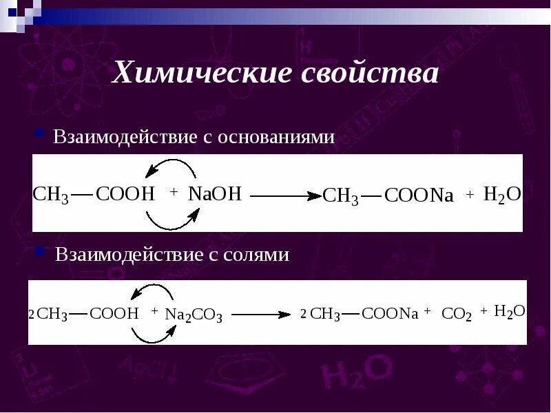 Уксусная кислота взаимодействует с sio2. Взаимодействие карбоновых кислот с основаниями. Взаимодействие карбоновых кислот с солями. Взаимодействие карбоновых кислот с нерастворимыми основаниями. Взаимодействие карбоновых кислот с солями карбоновых кислот.