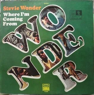 Stevie Wonder Where I'm Coming From Lp Tapecar Stereo - R$ 65,00 em.