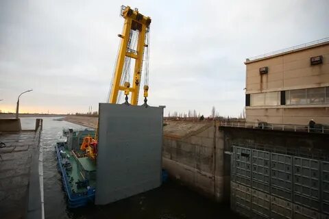 Реконструкция городецкого гидроузла