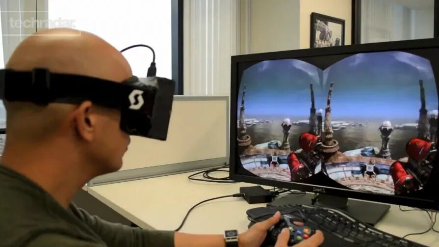 Виртуальные очки 2024. Очки виртуальной реальности Окулус. 3д ВР Окулус рифт. Монитор для виртуальной реальности. VR для компьютера.