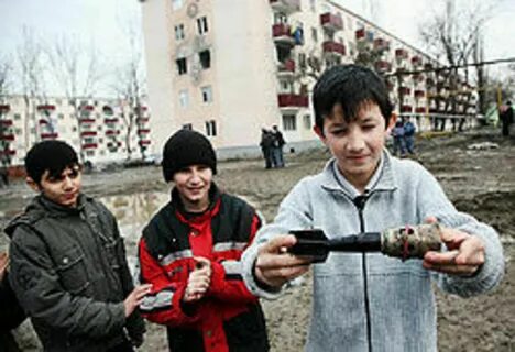 Чечня дети