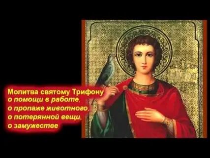 Тропарь трифону