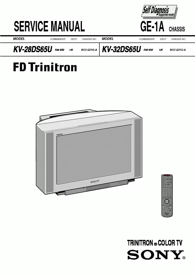 Sony KV-21ft1k. Сони тринитрон 32. Sony KV-28fd1 instruction manual. Sony Trinitron KV-21t1r инструкция.