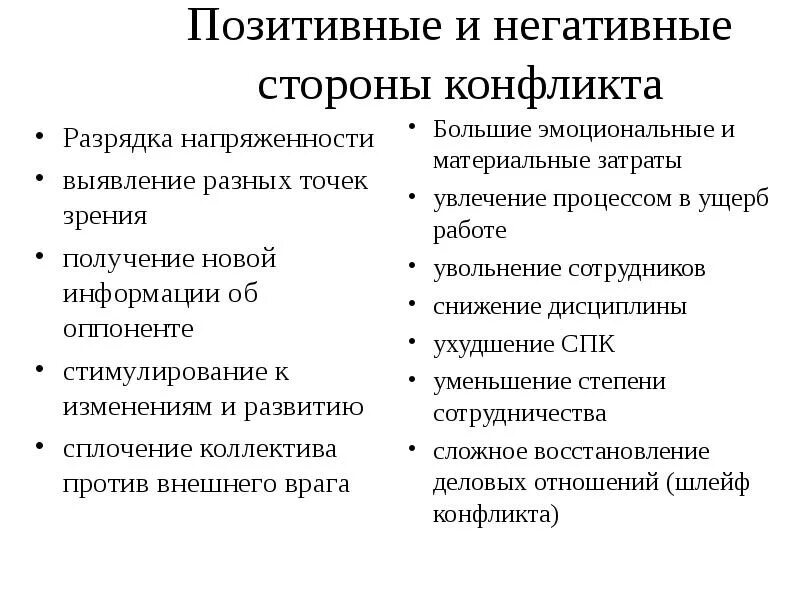 Отрицательные последствия социального конфликта. Отрицательные последствия конфликта. Положительные и отрицательные последствия социальных конфликтов. Негативные стороны конфликта. Положительные последствия конфликта.