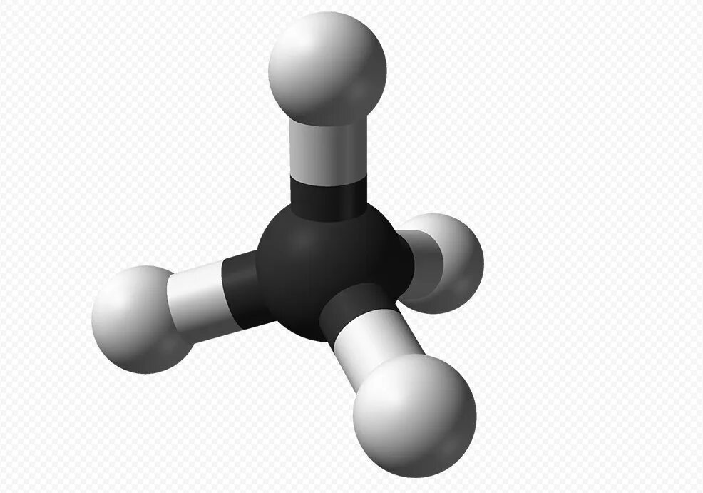 Модели молекул газов