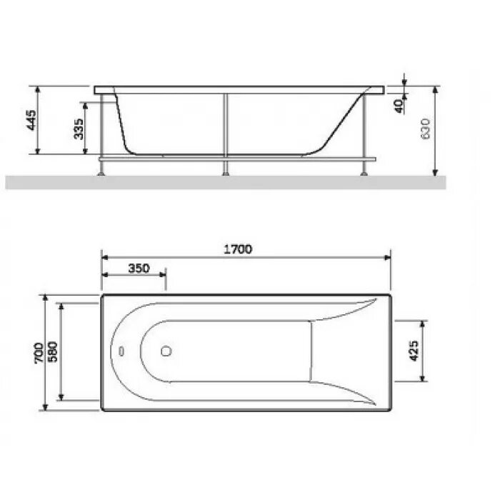 Высота ножек акриловой ванны. Ванна Spirit 170x70. Ванна am.PM awe 170x70 g1 акрил. Акриловая ванна am.PM Spirit. Ванна акриловая Spirit w72a-.