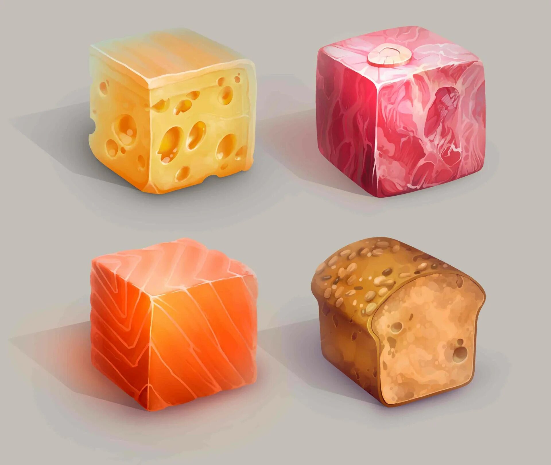 Jelly cubes. Материалы кубики. Материалы куб. CG материалы кубики. Материалы рисование кубики.