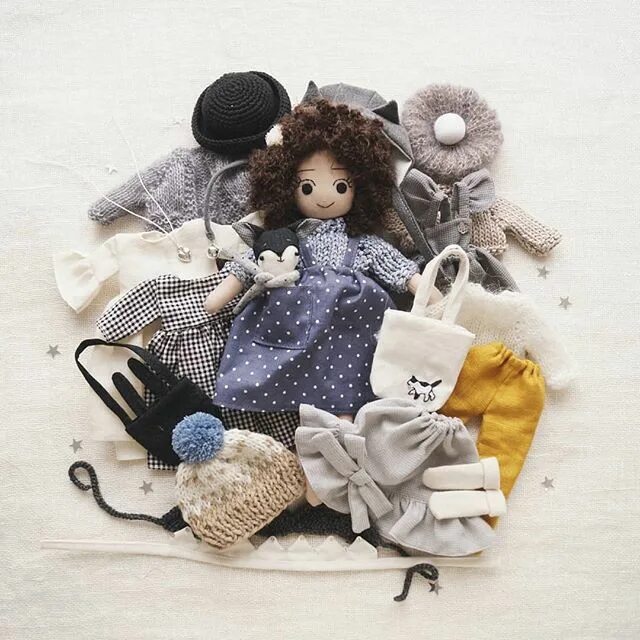 Куклы Леры Шерхоевой. Тряпичные куколки от Lera Sherhoeva. Doll sets
