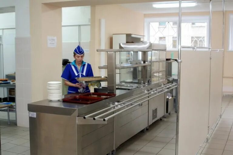 В больнице работает буфет