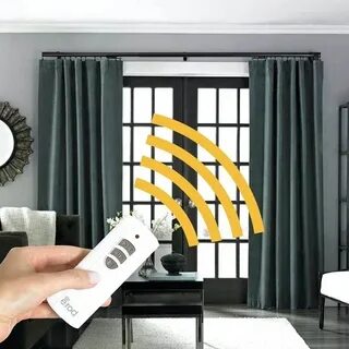 Motorized Somfy Curtains in Dubai