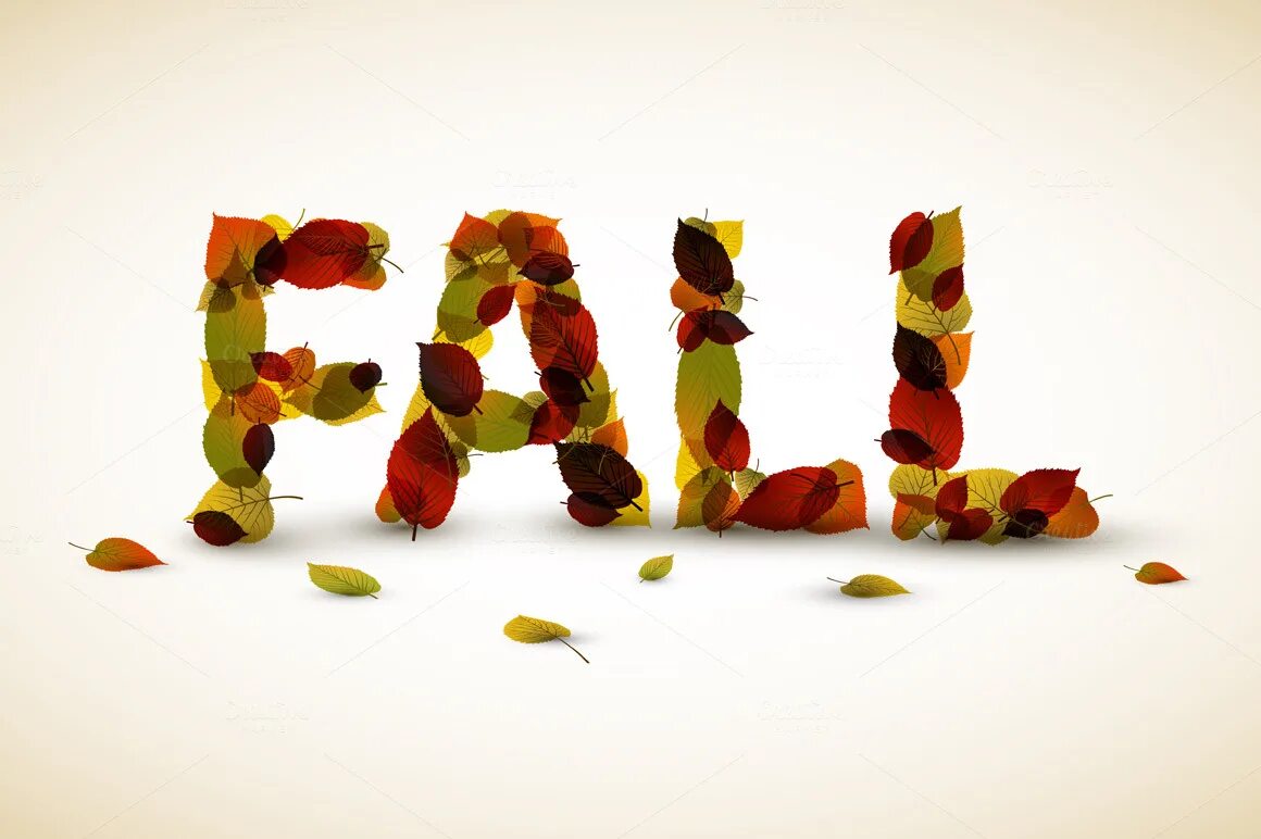 Falling letters