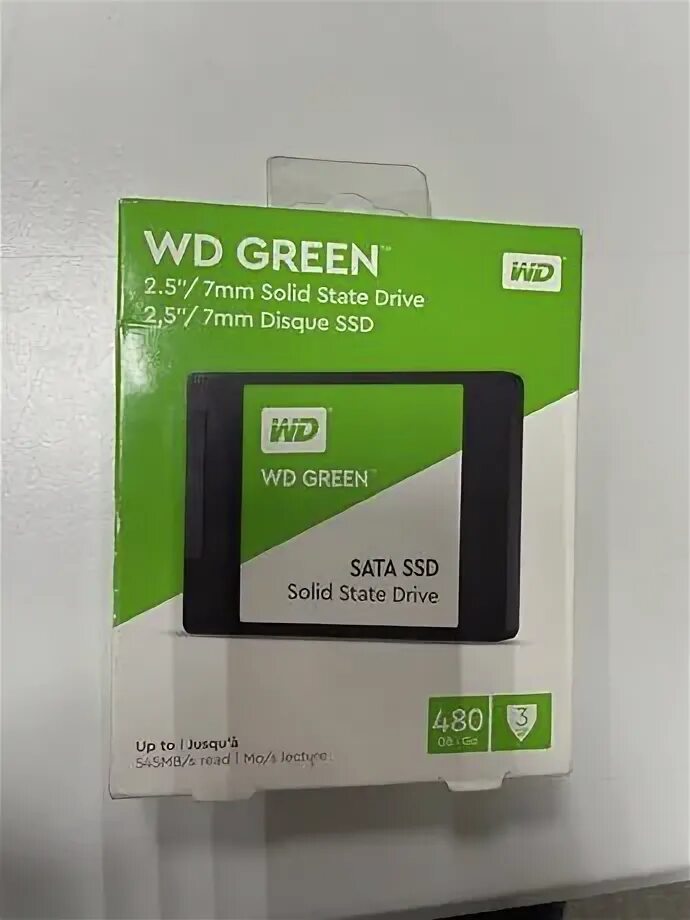 Ssd wd green 480gb
