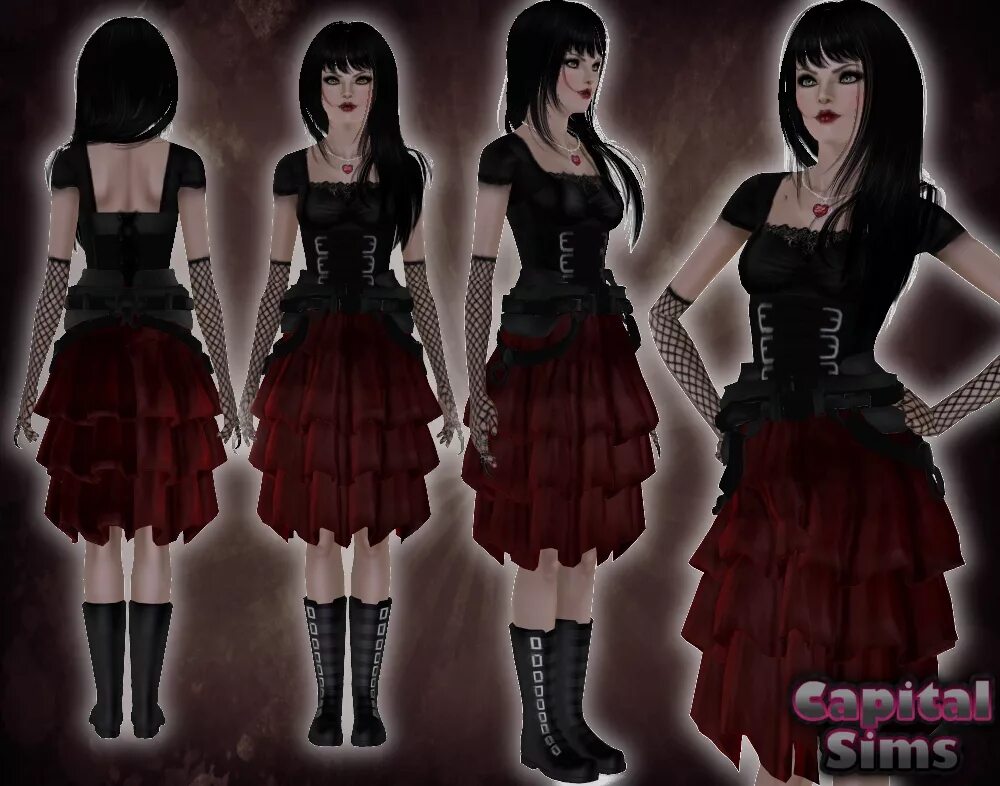 SIMS 3 Gothic Dress. Симс 3 Готика. Одежда готик симс 3. SIMS 4 Vampire Dress.