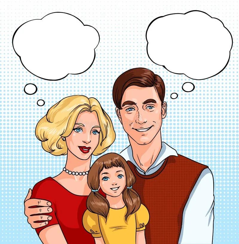 Семья мать и сын комикс. Семья арт. Рисунок семьи в современном стиле. Поп арт семья. Семья в стиле комикс.