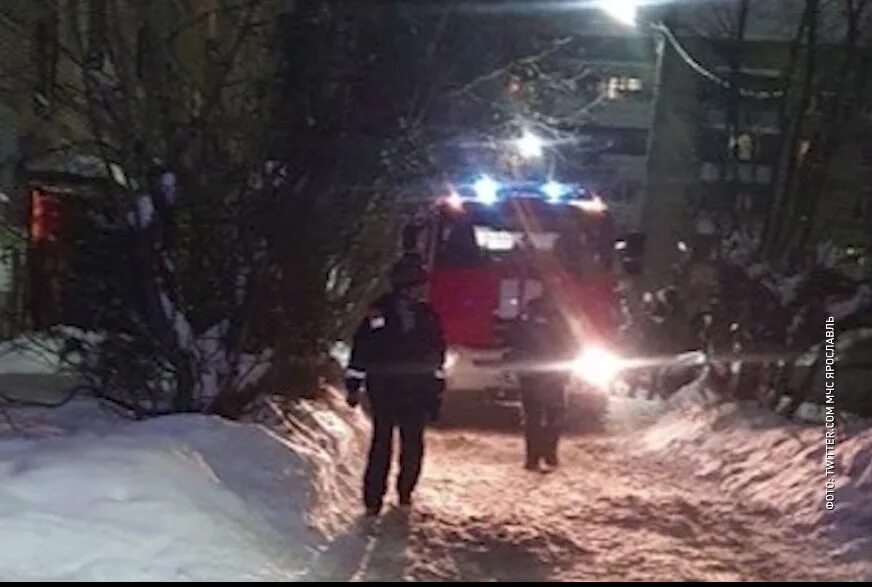 Пожары в Ярославле 28.0123. Пожар в Ярославле на улице Петропавловская. Пожар тургенева