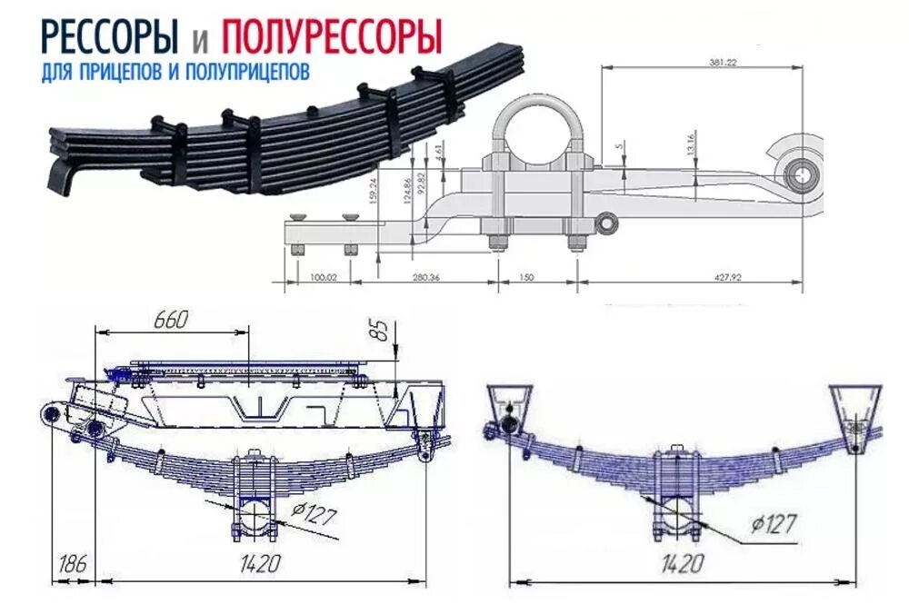 Рессоры на телегу. Рессора Дополнительная прицеп НЕФАЗ-8332. Рессора Дополнительная полуприцеп НЕФАЗ. Проушина рессоры прицепа КАМАЗ ширина рессоры 50. Рессора Дополнительная прицеп ЗИЛ 130.