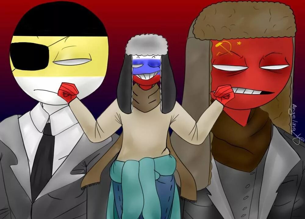 Countryhumans русские