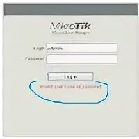 Invalid user or password. Invalid user or password