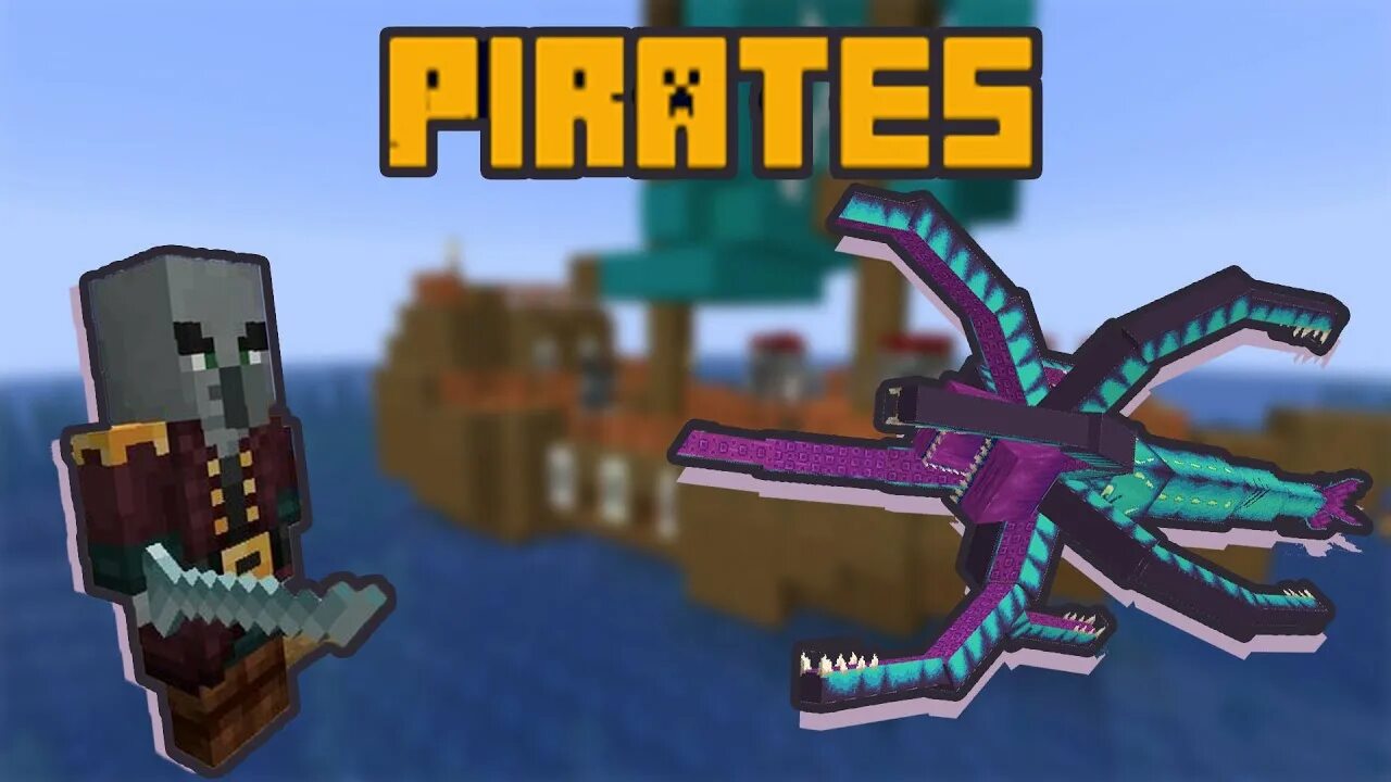 Майнкрафт алекс мод кракен. 5. Мод pirates and looters. Pirates and looters 1. 16.