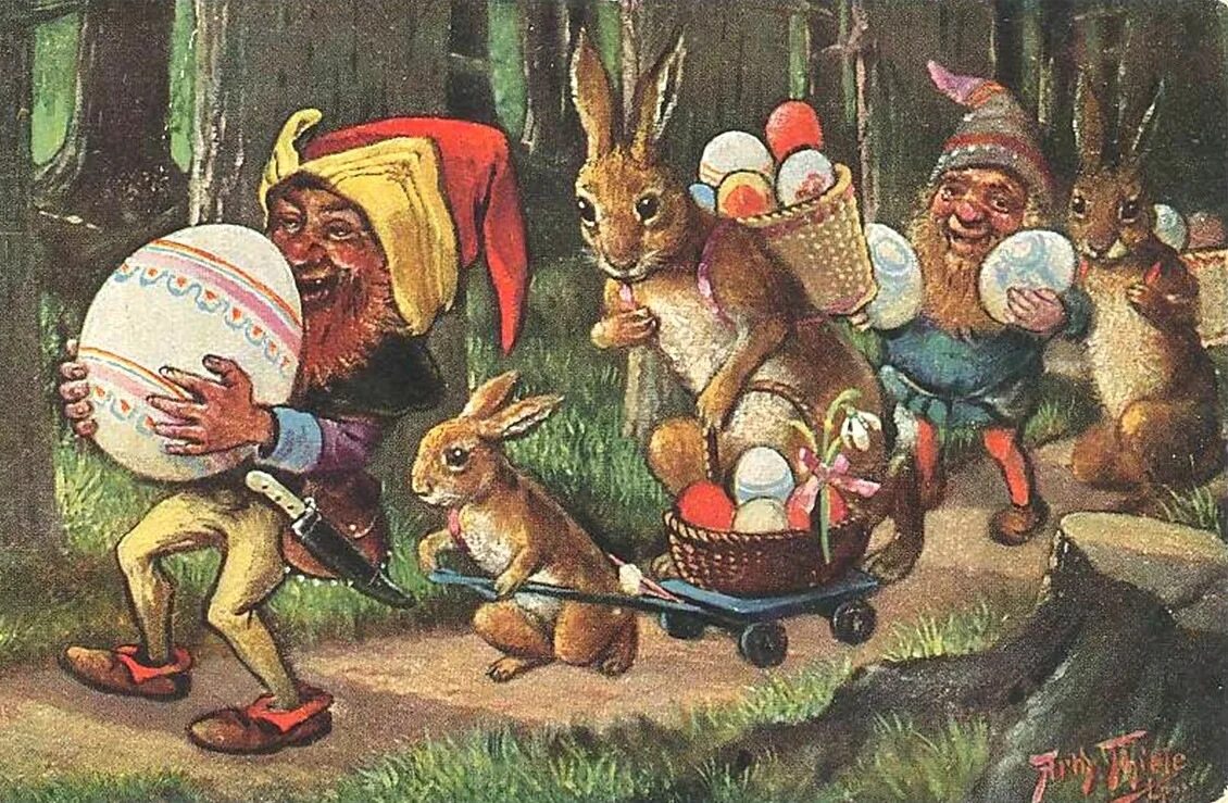 С немецкой пасхой картинки