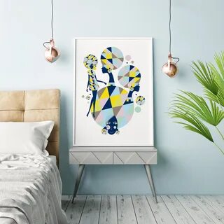 Мокап картины
