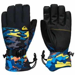 Сноубордические перчатки и варежки quiksilver