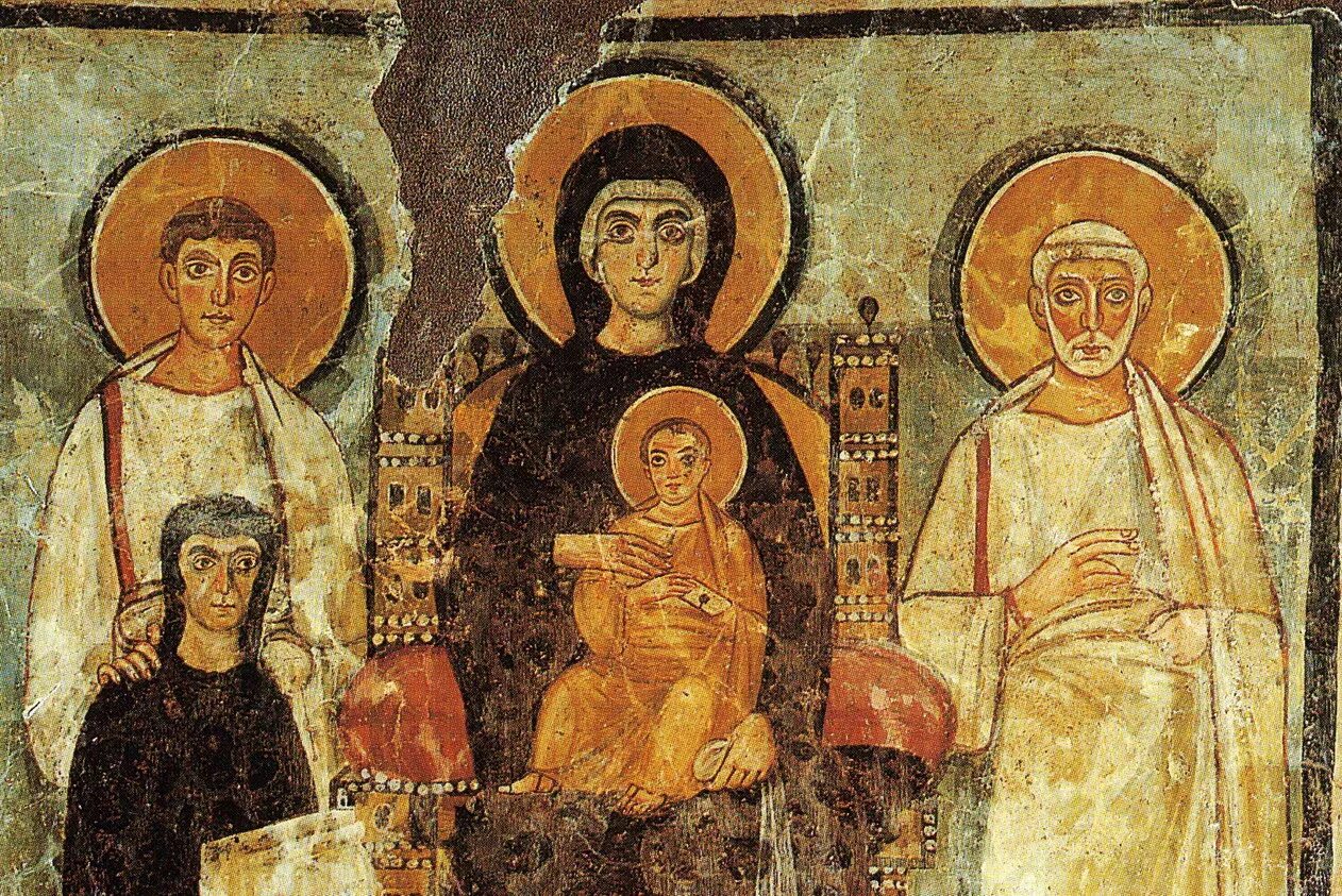 Христианство 5 век. Христианство 5 век. Фрески византия средневековье. Мозаики церкви санта пуденциана. Никейский вселенский собор.