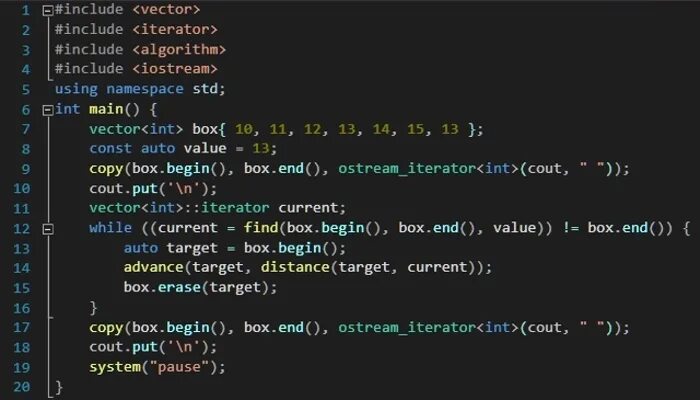 Int 11 int 3. Язык программирования c++. С++ код. Программный код с++. Код на языке си.