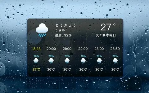 Oppo weather service