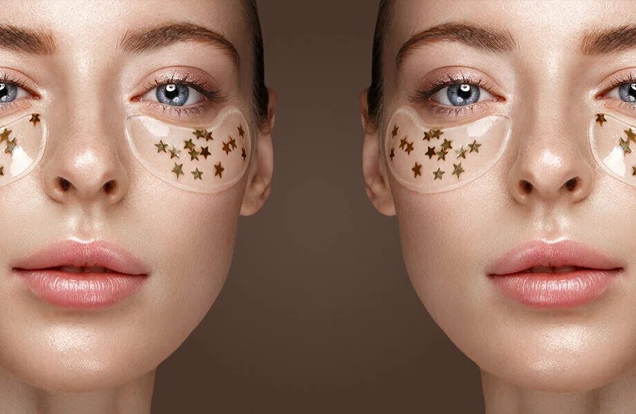 можно ли оставлять патчи на ночь. гидра гелевая повязка для глаз. патчи для глаз. патчи marine energy eye mask. женщина с патчами под глазами.