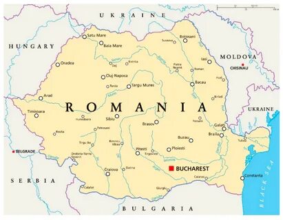 Границы румынии