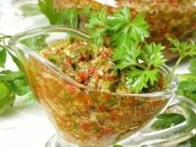 Аджика из кабачков по грузински