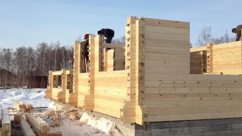 Коробка из бруса