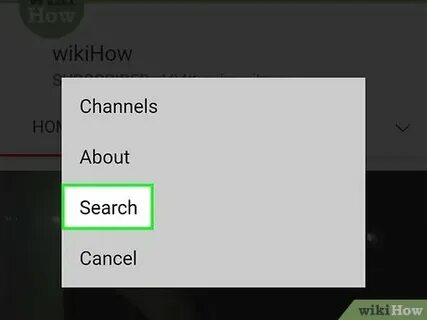 Channels search