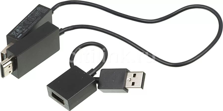 Remote display adapter. Microsoft wireless display adapter p3q-00022. беспроводной видеоадаптер microsoft v2, 0.3м, черный. переходникадаптер microsoft usb - hdmi (uth-00025), 0.39 м, черный.