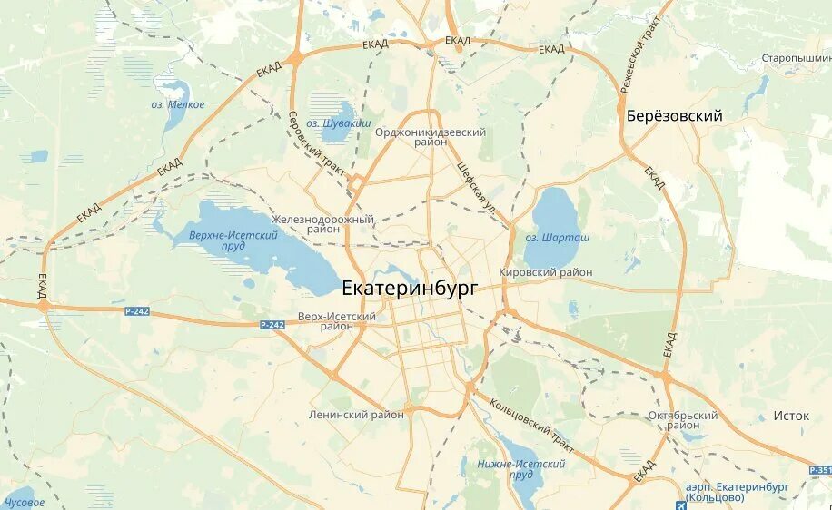 Адреса города екатеринбург