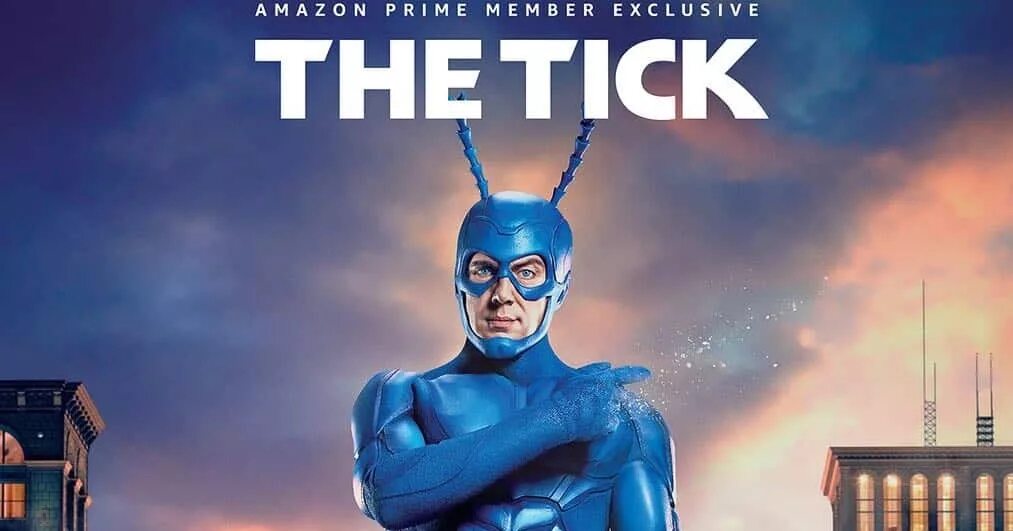 Тик герой. Тик-герой Amazon. Синий герой Tick. Игра синий герой