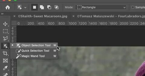 Selection в фотошопе