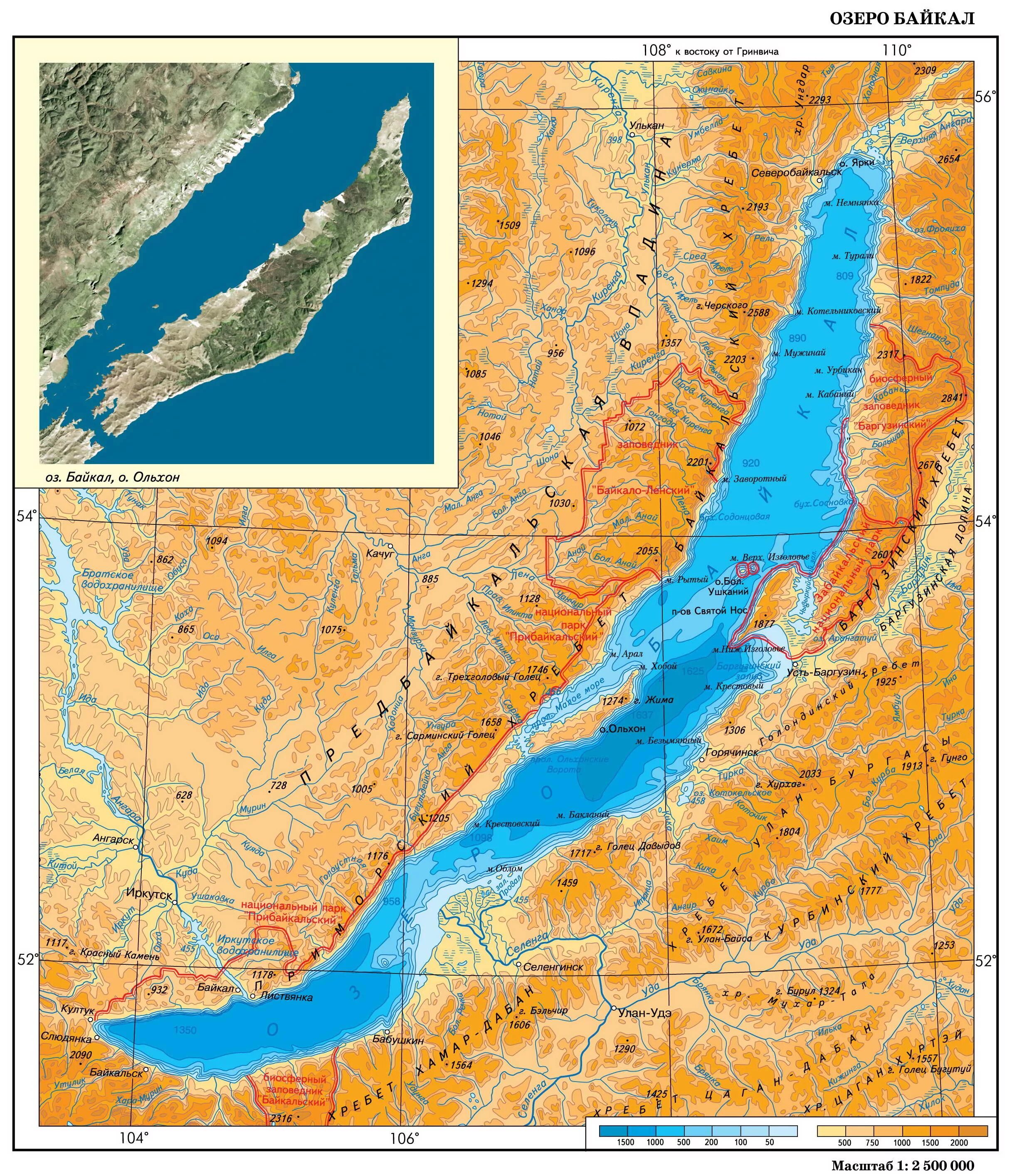 Где находится байкальское море