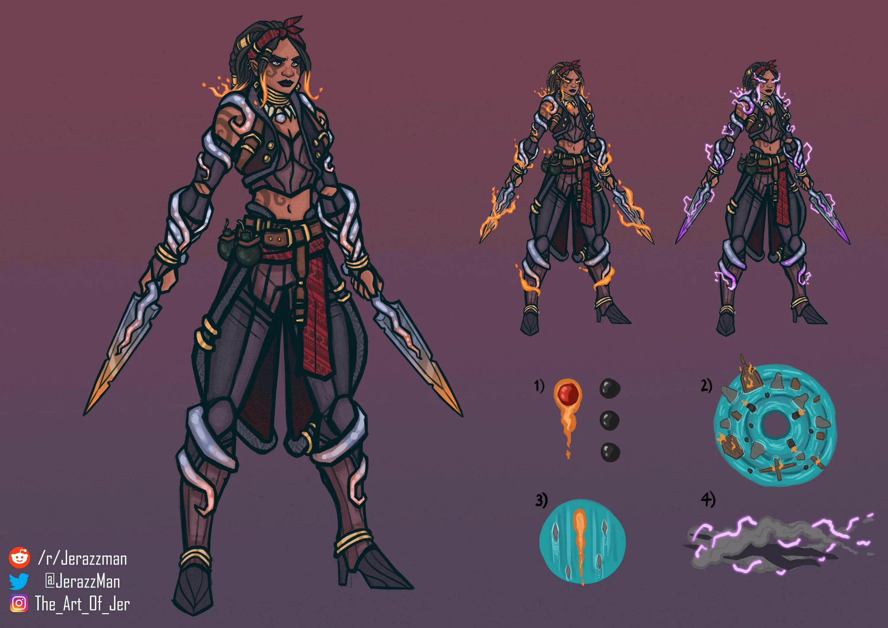 Smite simple Skins Concepts.